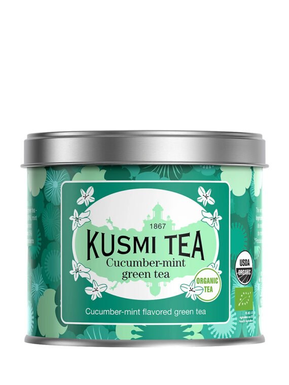 Kusmi Cucumber Mint Green tea BIO 100 gram Thee Kusmi thee Groene Thee