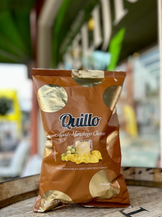 Quillo Aged Manchego Cheese chips 130gram