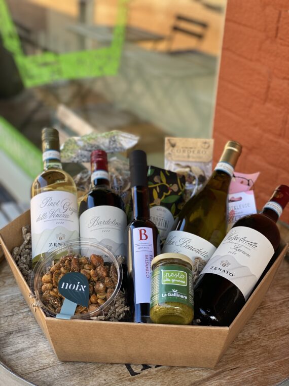 Zenato wijn en delicatessen pakket