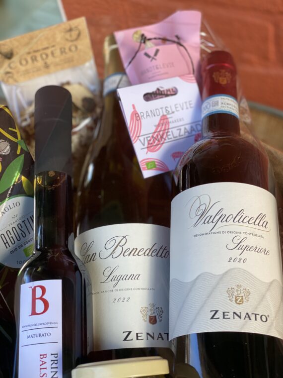 Zenato wijn en delicatessen van dichtbij.