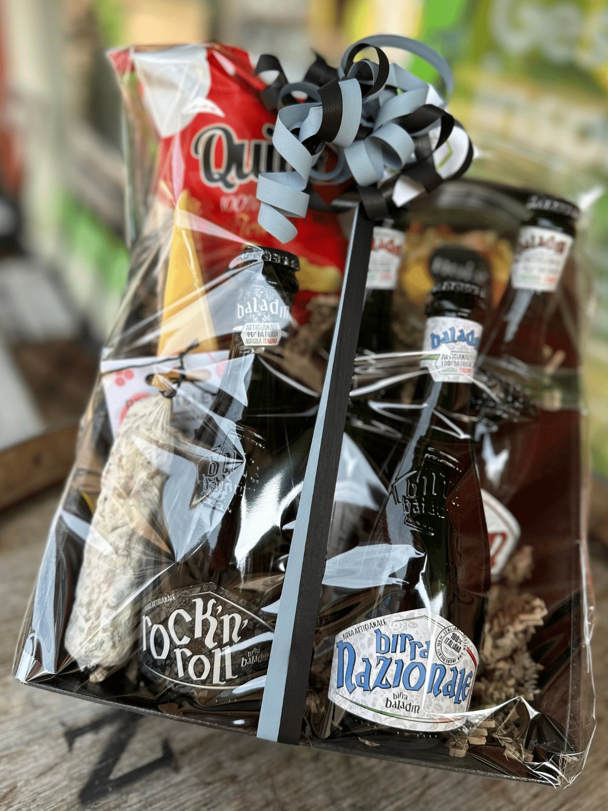 Bierpakket Birra Baladin compleet verpakt.